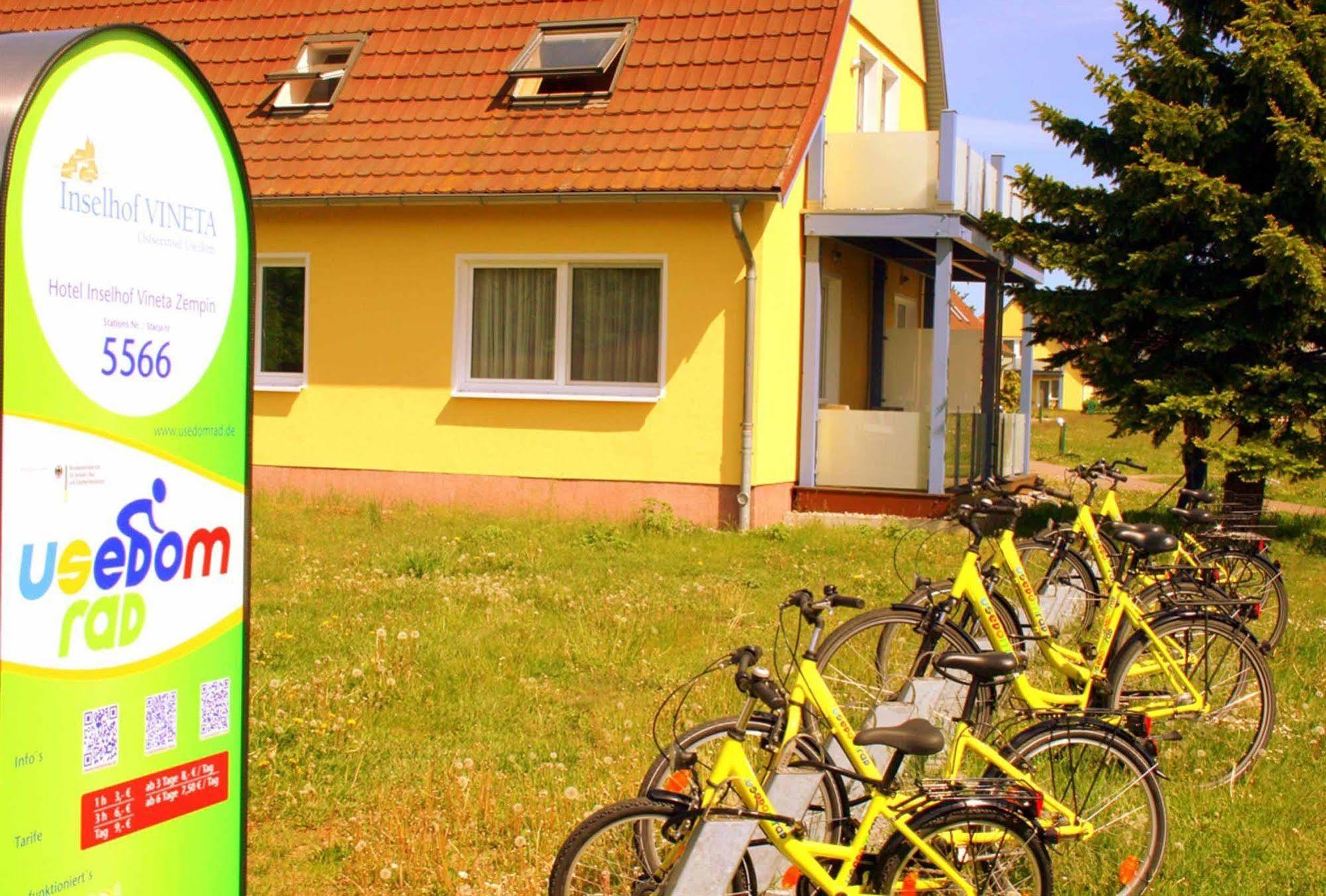 Inselhof Vineta Hotel Zempin Eksteriør billede